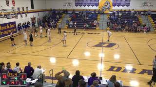 Deshler High School vs Blue Hill High School Mens Varsity Basketball [upl. by Yks8]