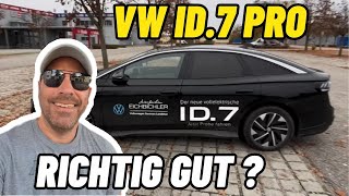 Volkswagen ID7  Wie gut ist das Auto wirklich Mega Autobahntest [upl. by Ayenat]