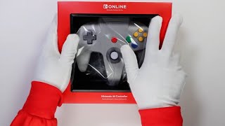 Unboxing  Nintendo Switch Online N64 Wireless Controller [upl. by Eirrahs]