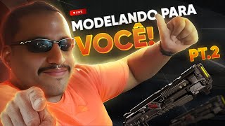 🔴 MODELANDO PARA VOCÊ  PT2  LIVE 197 [upl. by Brigette]