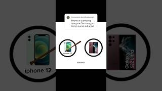 iphone 12 vs samsung s22 ultra y que gane el samsung s22 ultra [upl. by Gerlac780]