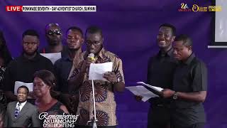 Osei Boateng Mehyira Awurade Da Nyinaa Gyatabruwa By Hope SDA church Choir [upl. by Garceau]