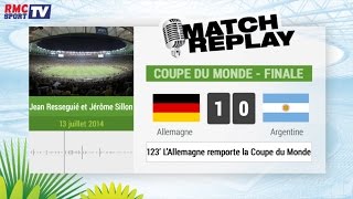 Allemagne  Argentine  Le match replay avec le son de RMC Sport  1307 [upl. by Anoit]