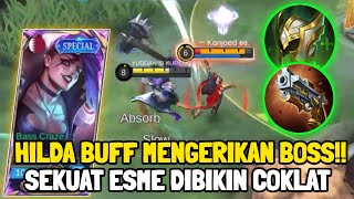 Hilda Buff Bikin Esmeralda Kena Mental Sampe Coklat  Top Global Hilda Gameplay  Mobile Legends [upl. by Ahsiyk244]