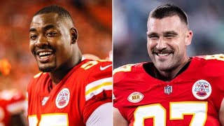 Travis Kelce’s Chiefs Teammate Chris Jones Is Shocked at How ‘Kelce’ Is Pronounced ‘Crazy Right’ [upl. by Letsyrk]