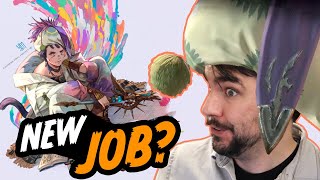 Reacting to the Pictomancer Job Trailer  Grinding Gear Reacts FFXIV [upl. by Eiggam]