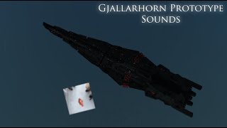 Gjallarhorn Prototype Sounds  Project Stardust [upl. by Annekam]