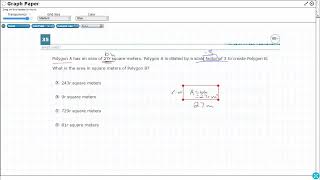 8th Grade STAAR Practice Dilations and Measurements 810D  4 [upl. by Coralyn]