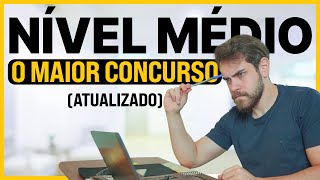 MELHOR CONCURSO NÍVEL MÉDIO 2024 PARA COMEÇAR HOJE🎯 [upl. by Aleakam]