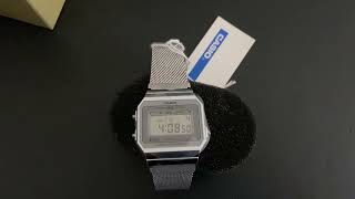 Unboxing the Casio A700WEM7AEF Retro Elegance Redefined [upl. by Anoiek785]