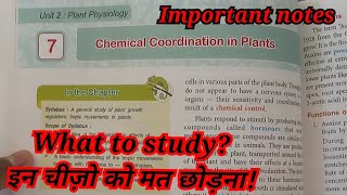 icse class 10 chemical coordination in plants explained  biology chapter 7 icse class 10  class10 [upl. by Hamford]