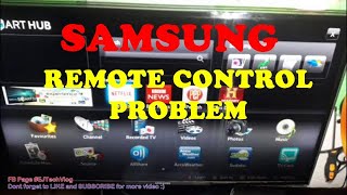 Samsung LED TV  Remote Control Problem  Receiver Module issue [upl. by Allekram]