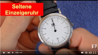 Einzeigeruhr DareDevil Die schönste Uhr der Welt [upl. by Glenna]