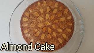 Almond Cake Recipe  Bakery Style Almond Cake  MiMis Kitchen [upl. by Ynoep602]