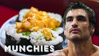 The Pescatarian Diet of Kron Gracie MMA Fighter [upl. by Sesylu]