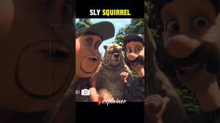 Explain the English video  Sly Squirrel  Urdu Hindi dubbed treanding shorts [upl. by Poul]