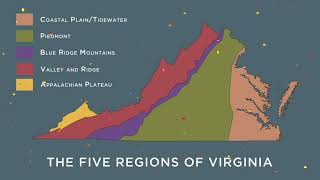 5 Regions of Virginia Rap [upl. by Avehstab988]