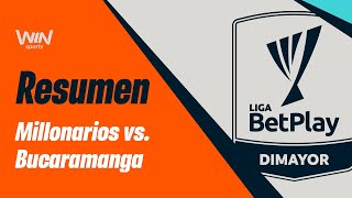 Millonarios vs Bucaramanga resumen y goles  Liga BetPlay Dimayor 2024 2  Fecha 2 [upl. by Suhail664]