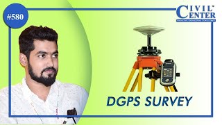 DGPS SURVEY Instrument Tutorial  Site Topographic Survey Ground Survey Site Surveying [upl. by Othe]