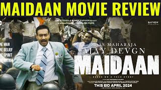 Maidaan Movie Review  KRK  krkreview maidaanreview maidaanmovie maidaan ajaydevgan bollywood [upl. by Alimrahs]