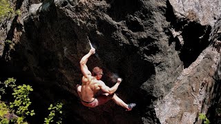 Leavenworth Bouldering Cobra Kon V9 [upl. by Capello]