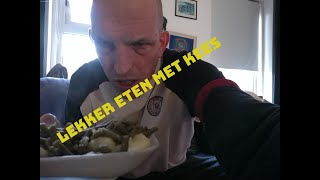 AARDAPPELEN MET BOONTJES EN EEN SCHNITZEL EN EEN TOETJE  LEKKER ETEN MET KEES 256 [upl. by Ennair4]