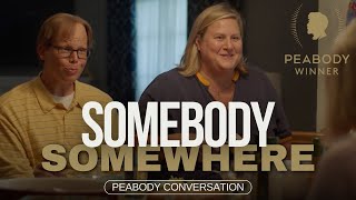 Somebody Somewhere  Peabody Conversation with Bridget Everett Hannah Bos and Paul Thureen [upl. by Yllrebmik]