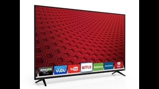 Vizio 65 inch e series LED Smart HDTV Unboxing [upl. by Enimrac]