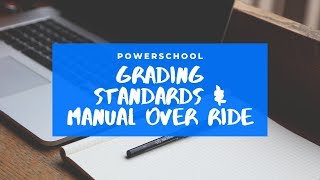 PowerSchool Grading Standards amp Overriding Grades [upl. by Reiniar]