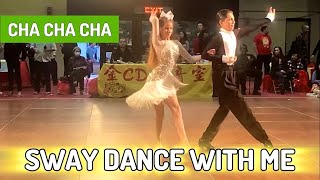 CHA CHA CHA｜Watazu  Sway Dance With Me｜Ballroom Dance [upl. by Esirtal]