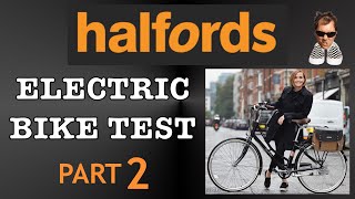 Pendleton Somerby EBIKE test amp review PART 2 Halfords [upl. by Batchelor129]