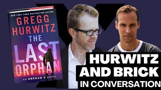 Gregg Hurwitz in Conversation with Scott Brick the Voice of Orphan X [upl. by Adah246]