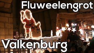 Kerstmarkt in Fluweelengrot  Valkenburg [upl. by Drapehs]