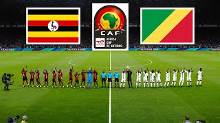 Uganda vs Congo  AFRICA CUP OF NATIONS QUALIFICATION 2025 [upl. by Anauqahs]