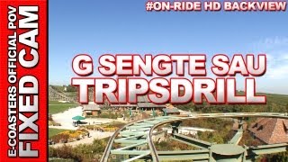 G Sengte Sau  Tripsdrill Erlebnispark  OnRide Back View ECam HD [upl. by Solrak]