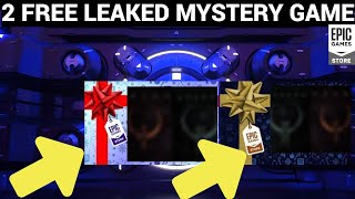 LEAKED FREE EPIC MYSTERY GAME 2023  2 FREE GAMES ON 23RD DECEMBER [upl. by Dde]