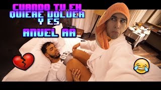 CUANDO TU EX QUIERE VOLVER Y ES ANUEL AA  TINCHO RUIZ [upl. by Ahcsatan344]