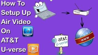 How To Setup Air Video On ATampT UVERSE [upl. by Abell]
