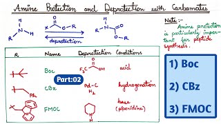 Protecting Groups for Amines Boc CBz and FMOC  Part02 [upl. by Dreyer582]