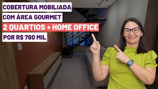 Vendida 🛑 Cobertura mobiliada com 2 quartos por R 780 Mil no Jardim Oceania João Pessoa  PB [upl. by Ynaffet730]