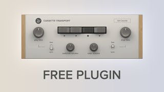 Cassette Transport  Free tape start  stop plugin [upl. by Etnod]