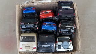 Lets find Box full with Diecast modelsToyota CarsCamryCrollaAlphardLexusHiacecoasterParado [upl. by Bubb]