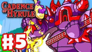 Cadence of Hyrule  Gameplay Walkthrough Part 5  Bass Guitarmos Knights Bosses Nintendo Switch [upl. by Papageno581]