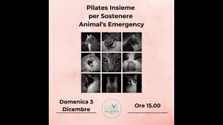 LIVE DOMENICA 17 DICEMBRE  Pilates In Diretta con Silvia per sostenere Animals Emergency [upl. by Akeme134]