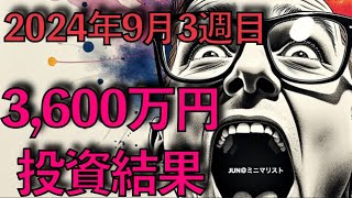 3600万円を米国株投資した結果と10月以降の米国株動向予想を公開！！ [upl. by Adine207]