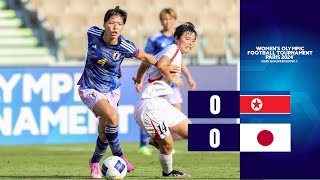 Womens Olympic Qualifiers  RD3 1st Leg DPR Korea 00 Japan [upl. by Fianna]