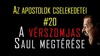 Az apostolok cselekedetei  20 alkalom  A vérszomjas Saul megtérése  ApCsel 9120 [upl. by Ludwig]