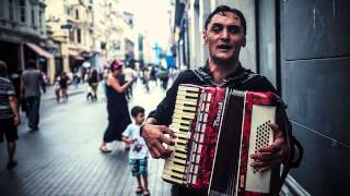 Incredible Roma Singer amp Accordion player in the streets of Istanbul [upl. by Engel]