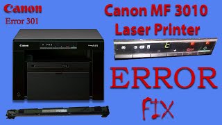 How to fix error E202 on Canon iSENSYS MF3010 printer Problem with contact image sensor [upl. by Esnofla845]