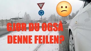 Gjør du også denne feilen i rundkjøringen [upl. by Yhtommit]